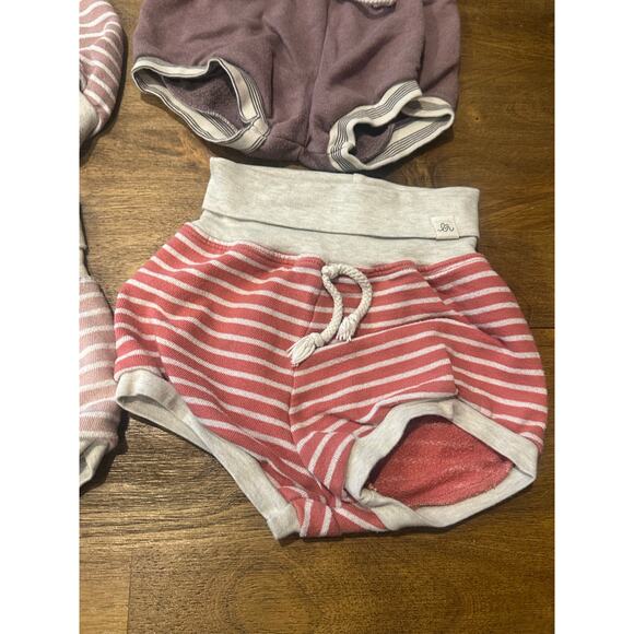Lulu + Roo Shorties - 4T - Girls Comfy Shorts - Lot of 4 beachy casual boutique - Picture 7 of 12